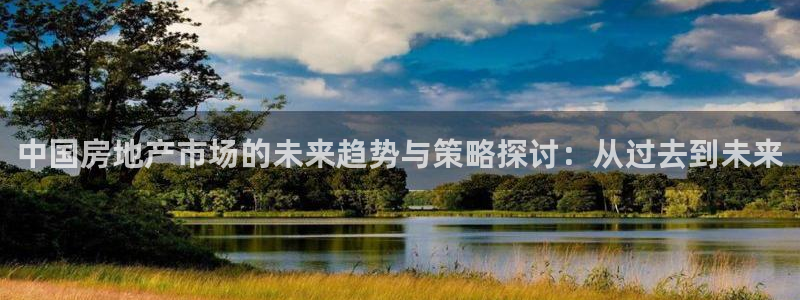 风暴娱乐眼：中国房地产市场的未来趋势与策略探讨：从过去到未来