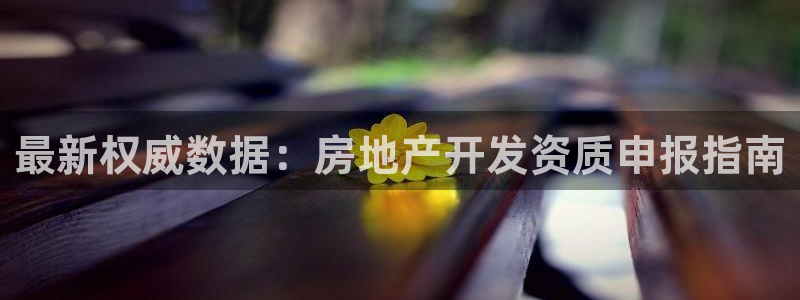 风暴娱乐点：最新权威数据：房地产开发资质申报指南