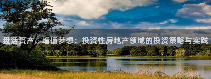 风暴大厅娱乐：盘活资产，增值梦想：投资性房地产领域的投资策略