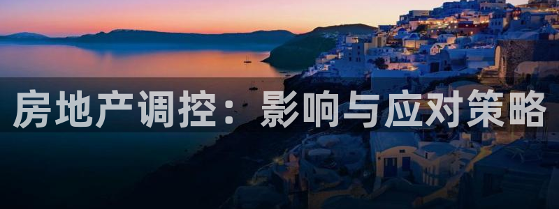娱乐风暴App：房地产调控：影响与应对策略