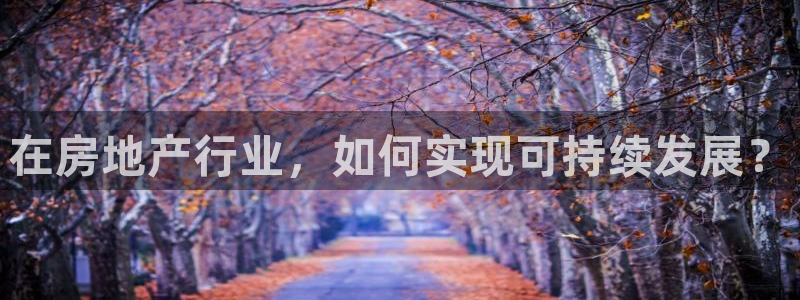 风暴娱乐提现：在房地产行业，如何实现可持续发展？