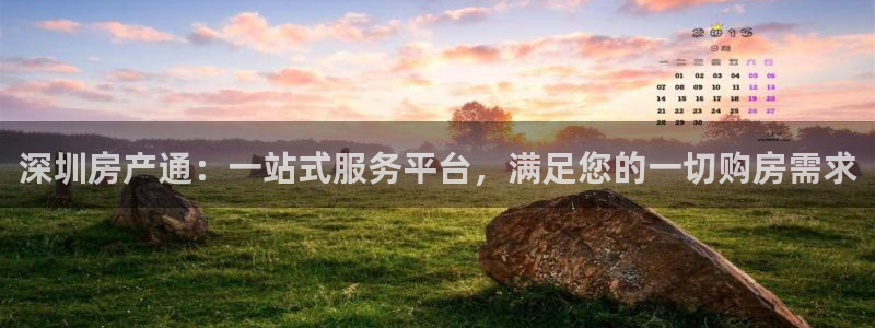 娱乐星空风暴：深圳房产通：一站式服务平台，满足您的一切购房需