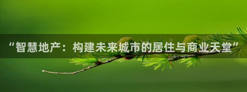 风暴娱乐代理登录：“智慧地产：构建未来城市的居住与商业天堂”