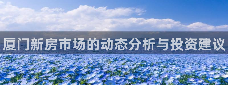 光风暴娱乐：厦门新房市场的动态分析与投资建议